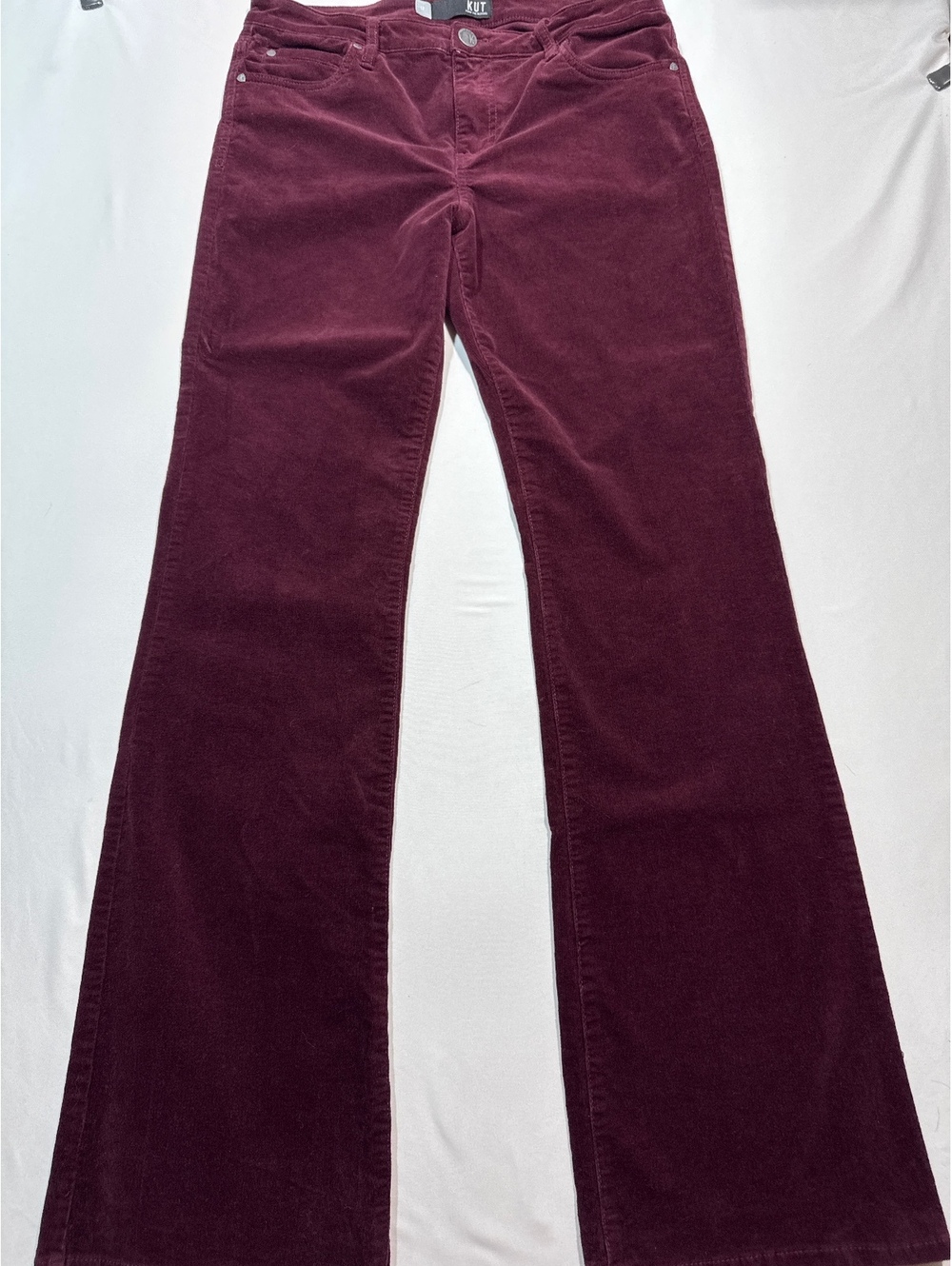 Kut from the Kloth Karen Baby Bootcut Corduroy Pants Size 12